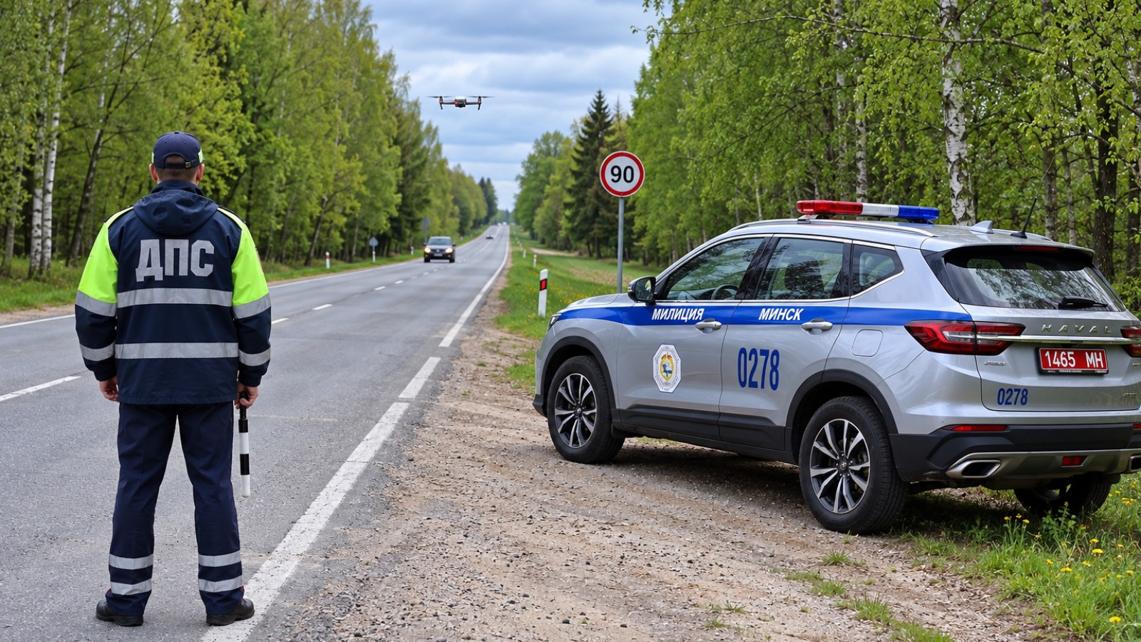 ГАИ усилила контроль на дорогах Беларуси: М10, «Скорость» и проверки пешеходов