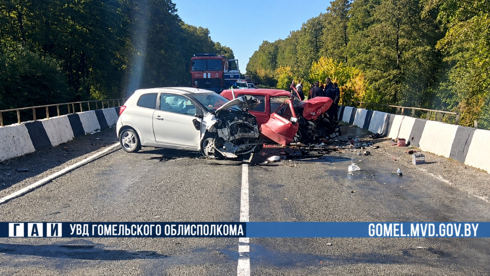 В Рогачёвском районе на трассе Р43 произошло лобовое ДТП: пострадали двое детей