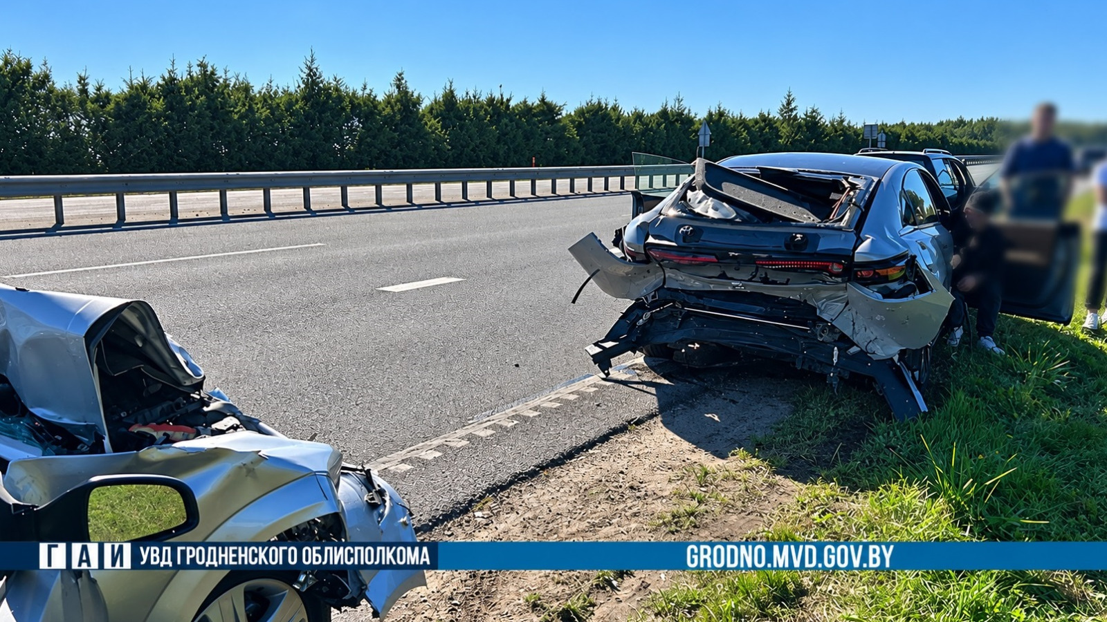 На трассе М6 в Лидском районе произошло смертельное ДТП: водитель мог уснуть за рулём