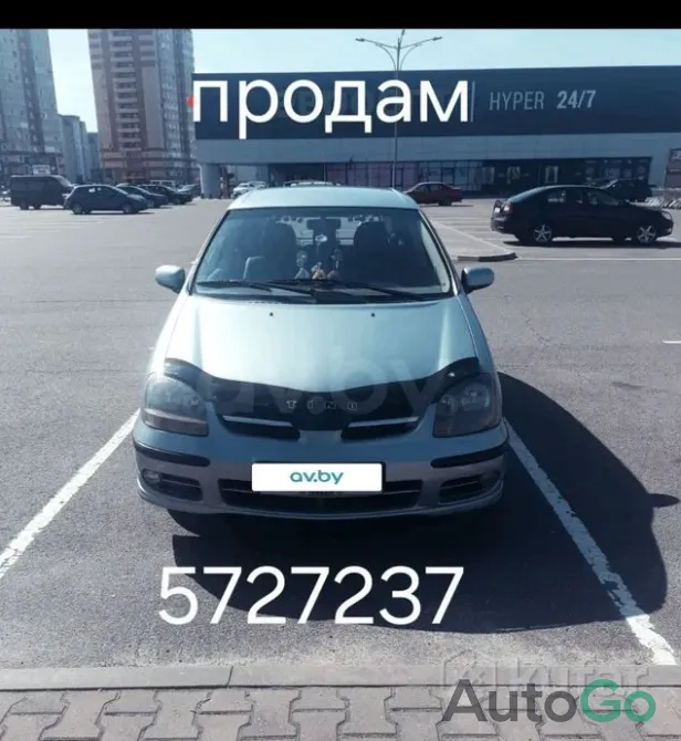 Продажа Nissan Almera Tino I, 2001 г., Брест Брест - изображение 3