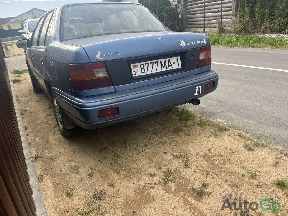 Продажа Hyundai Pony X2, 1994 г., Береза Береза - изображение 3