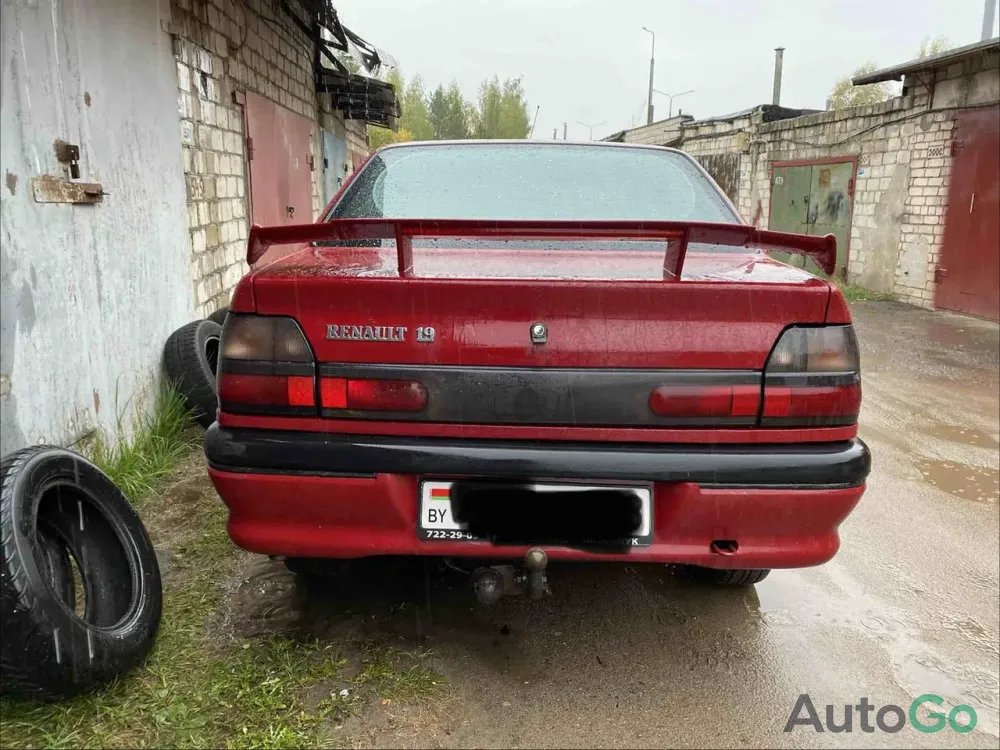 Продажа Renault 19 (II), 1994 г., Бобруйск Бобруйск - изображение 3