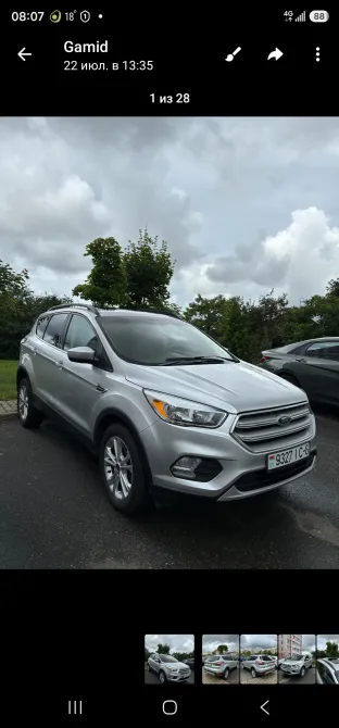 Продажа Ford Escape III Рестайлинг, 2018г., Могилёв Могилев - изображение 1