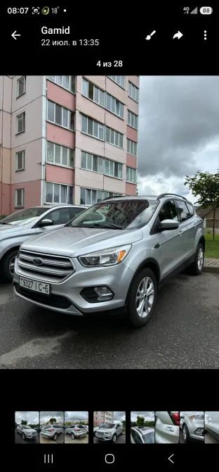 Продажа Ford Escape III Рестайлинг, 2018г., Могилёв Могилев - изображение 4