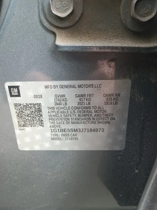 Продажа Chevrolet Cruze II, 2018г., Минск Минск - изображение 6