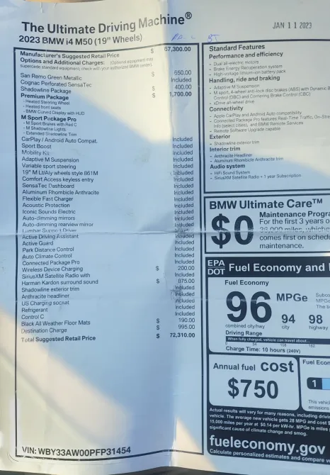 Продажа BMW i4 I, 2022г., Минск Минск - изображение 16